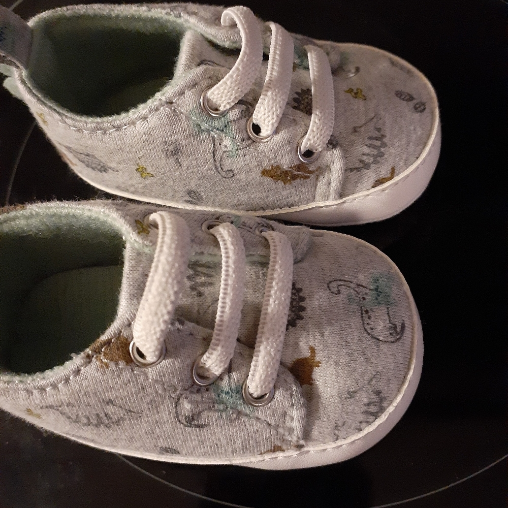 Baby dinosaur shoes